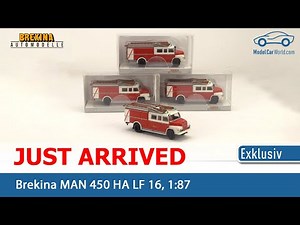 Brekina - 1:87 Just arrived MAN 450 HO Fire Truck Exclusive