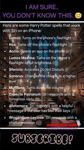 Try These Harry Potter Spells on Siri 😱iPhone Magic Tricks That Actually Work✨📱 #harrypotter #shorts