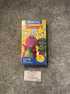 Barney & Friends Collection Best Manners VHS Video Tape Lyons Sing Along Songs | eBay