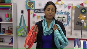 2.9K views · 62 reactions | Learn how to make these adorable light-weight Knit Infinity Scarfs with Vanessa's newest tutorial! They're so simple to make, you'll want one to match every outfit in your closet! :) Watch the full tutorial and get supplies here: https://www.missouriquiltco.com/land/crafty-gemini-creates/simple-knit-infinity-scarf/index.html?utm_source=cgcfb&utm_medium=lp&utm_campaign=tcgc036 Have you ever worked with knit fabric before?? | Crafty Gemini Creates | Facebook