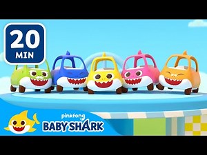 [🚕BEST] Beep, Beep! Baby Shark Toy Car Songs | +Compilation | Baby Shark Official