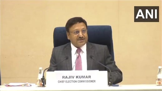 2.7K views · 45 reactions | Chief Election Commissioner (CEC) Rajiv Kumar addresses a press conference to announce the schedule for the General Election to Legislative Assemblies. #CEC #RajivKumar #2024Elections #News VC - ANI | TIMES NOW | Facebook