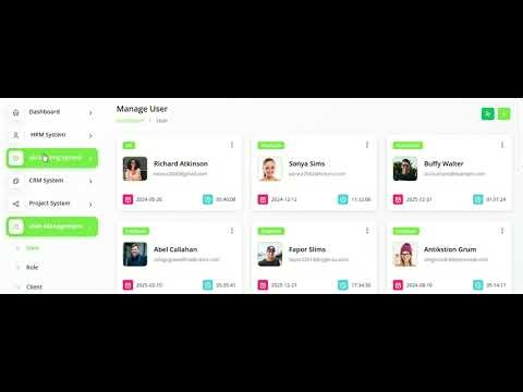 Part 1, ERP System Tutorial - User management configuration and set up