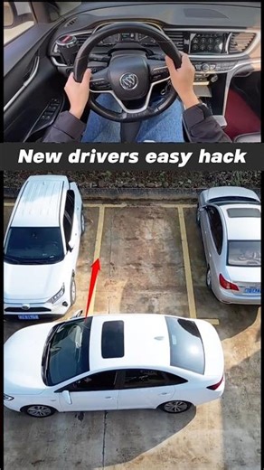 Learn driving parking 🅿️ tricks #car #automobile #tips #travel #cartoon