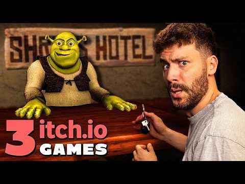 3 Itch.io Games aus SHREK'S Horror Hotel