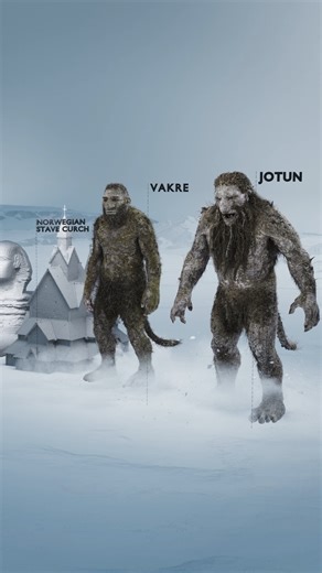 Forstår dere egentlig hvor STORE de er? 😮 Lær mer om hvordan det gikk til å lage Troll 2. Se VFX‑breakdown på YouTube https://youtu.be/3RMbkV3eI04 | Netflix