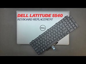 Dell Latitude 5540 Keyboard Replacement – Water Damage Repair & Motherboard Cleaning