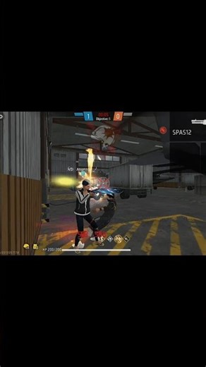 Gangstar shots and fire the gun #freefire #ffviral #gyokko #ff