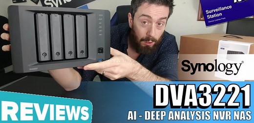 Synology DVA3221 AI NVR NAS Review