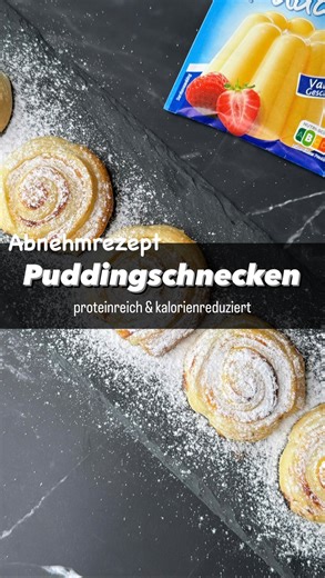 Christina Fennell on Instagram: "✨ Anzeige / Inas Blätterteig-Puddingschnecken – schnell, lecker & kalorienarm! 😍 Perfekt, wenn’s süß sein darf, aber ohne schlechtes Gewissen. 🤭💗 📝 Zutaten (für ca. 18 Schnecken) • 275 g frischer Blätterteig • 300 g Magerquark • 2 Portionen Chunky Flavour Vanilla Perfection • 30 g Vanillepuddingpulver 👉🏼 mit Code "INA kannst du bei @morenutrition.de immer maximal sparen. Zurzeit bekommst du 20% auf Alles im Shop 👩🏼‍🍳 Zubereitung 1. Blätterteig ausrollen.