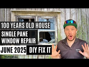 DIY Single Pane Glass Replacement in Historic Westwood | Fast Glass Windows Repair by Olwin