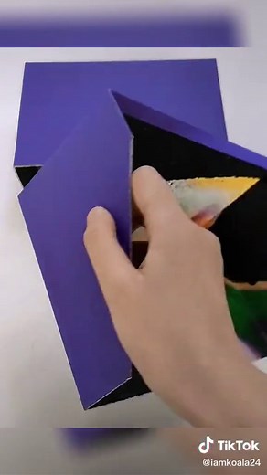 Super easy storage box 📦 #creative #diy #cardboard #craft #crafttutorial #handmade #storage #unboxing #wasteutilization #easydiy #foryou #fyp