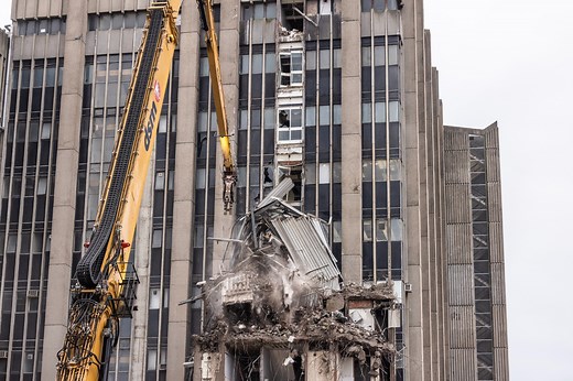 13K views · 34 reactions | Demolition of the Royal Liverpool Hospital #liverpoolnews | Liverpool Echo News | Facebook