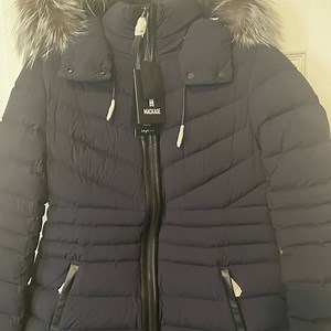 Mackage PATSY Agile 360 down jacket with natural fur