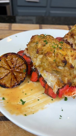 Crab Stuffed Lobster Tails Recipe for Seafood Lovers