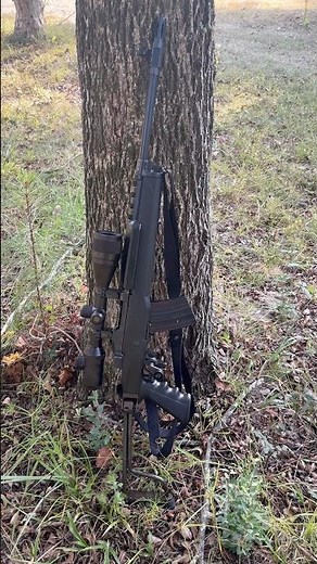 Ruger mini 30 7.62x39 with Gatling gun trigger