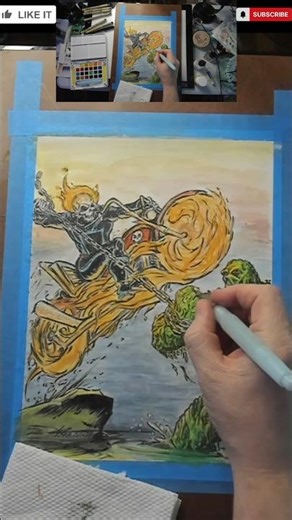 The Final DC VS Marvel Artwork That Took Pure Joy To Create #drawing #artwork #comics