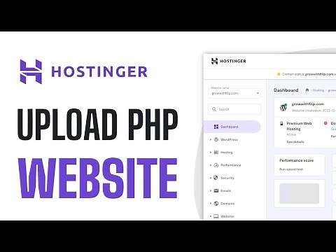 How To Upload PHP Website in Hostinger - EASY Guide (2025)