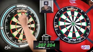 SMITH WINS THE GROUP! A huge 147 checkout for Jeff Smith seals a last leg deciding victory over Ricky Evans and that means Smith takes the group! What a way to win it! | Professional Darts Corporation
