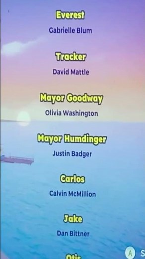 Paw Patrol Credits