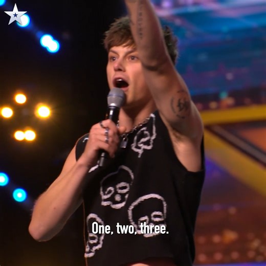 KSI was rocking out to this one 🤘🖤 | Britain's Got Talent