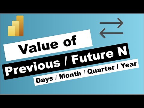 Power BI DAX Time Intelligence Date Add Function Calculation to Get Historical or Future Values