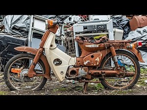 Bringing a Rusty Honda C70 Back to Perfection | Full Honda C70 Super Cub Restoration