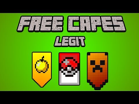 How to get a FREE Minecraft Cape! [1.8 & 1.9] (Minecon/Optifine/Custom Capes) - 2020 LINK IN DESC!