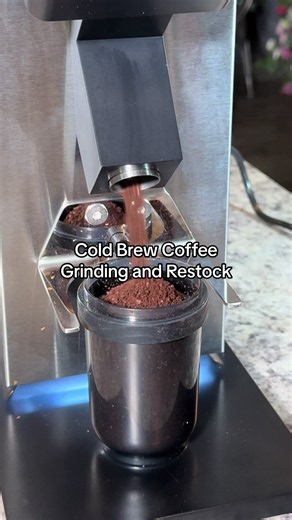 I finally listened and started grinding my own beans for my cold brew! So, let’s restock my cold brew! #asmr #restock #restockasmr #coffeegrinder #coldbrewcoffee