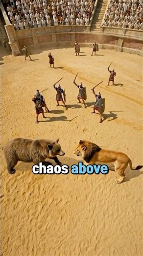 How Romans Launched Beasts Into The Arena 😨#engineering #romanempire