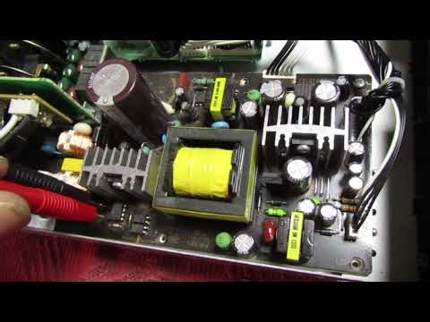 Denon DRA-F109DAB flashing red light repair