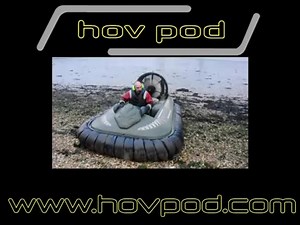 Hovercraft can be used over many different surfaces. The Hov Pod is unique, manufactured from tough and highly buoyant HDPE see www.hovercraft.org | Hovercraft