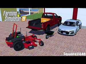 Organizing The Garage | New Wheels For Toro | WheelBarrow & Tool Box | Homeowner | FS19