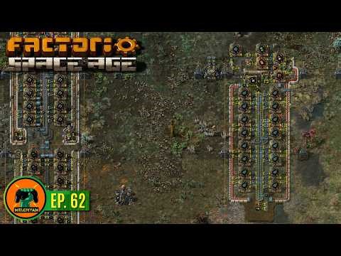 PRIMEROS PASOS HACIA UNA GLEBA AUTOSOSTENIBLE - EP. 62 // Factorio SPACE AGE "BLOQUES Y TRENES"