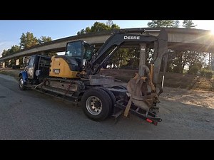 Deere 60G loading and a sneak peak of the new iron.