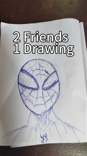 Pov: 2 Friends but 1 Drawing in Class