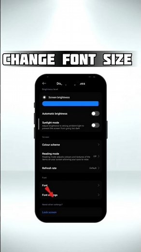 change font size #howtochangetextsize #textsize