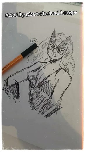 #shorts Let’s draw #dailysketches 2026 mar 31–apr 04 Creature Chaos Week ✏️