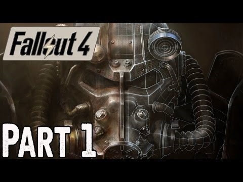 Fallout 4 Walkthrough Part 1 No Commentary Gameplay Lets Play FULL GAME