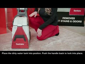 Sanitaire RESTORE™ Upright Carpet Extractor SC6100A Product Demo