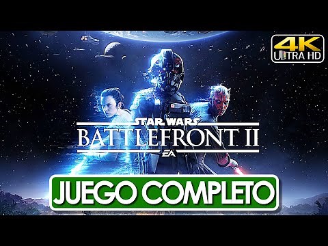 Star Wars Battlefront 2 Juego Completo Español Latino Campaña Completa (4K 60FPS) 🕹️ SIN COMENTARIOS