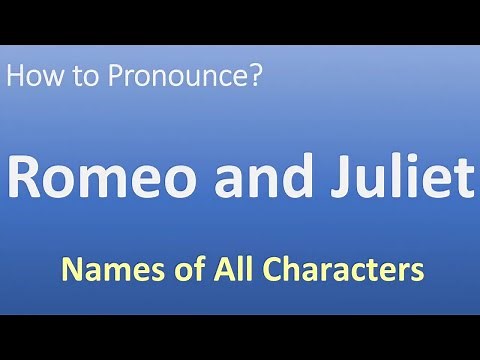 Romeo and Juliet Characters