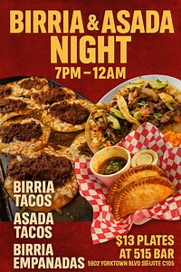 🔥 Dat Good Good TAKEOVER 🔥 515 Bar– THURSDAY | 7PM–12AM 🍔 FOOD & 🍹 DRINK SPECIALS DON’T MISS THE VIBES—ROLL THROUGH! | Dat Good Good