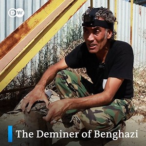 This man clears Benghazi of explosives left by 'IS' - without any protection. He's one of the only left alive. | DW Stories