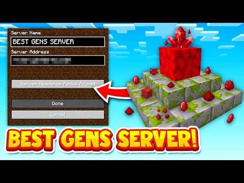 THE BRAND *NEW* GENS TYCOON SERVER 2026! | Top 5 Minecraft Tycoon Gens Server 2026 Java Bedrock