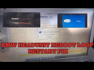 BMW HEADUNIT REBOOT LOOP RESTART FIX STUCK