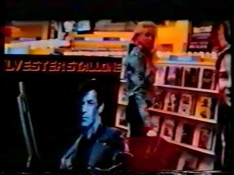 Last Action Hero Theater-Recorded Bootleg VHS - Videostore Scene