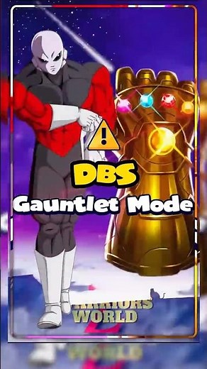 DBS Characters In Infinity Gauntlet Mode 🧤💎 #DragonBall #shorts