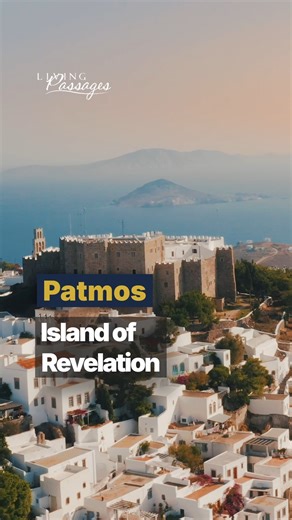 Patmos Island - the location where John received the vision for the book of Revelation. See this and many other Biblical wonders on our next Footsteps of Paul or Seven Churches of Revelation expedition: LivingPassages.com. #christiantour #christiantravel #christiancruise #bibletour #bibleland #bibletravel #visitgreece #visitturkey #revelation #apocalypse | Living Passages