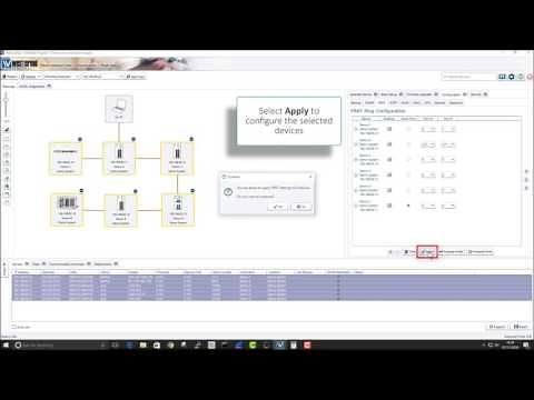FRNT ring network setup using WeConfig